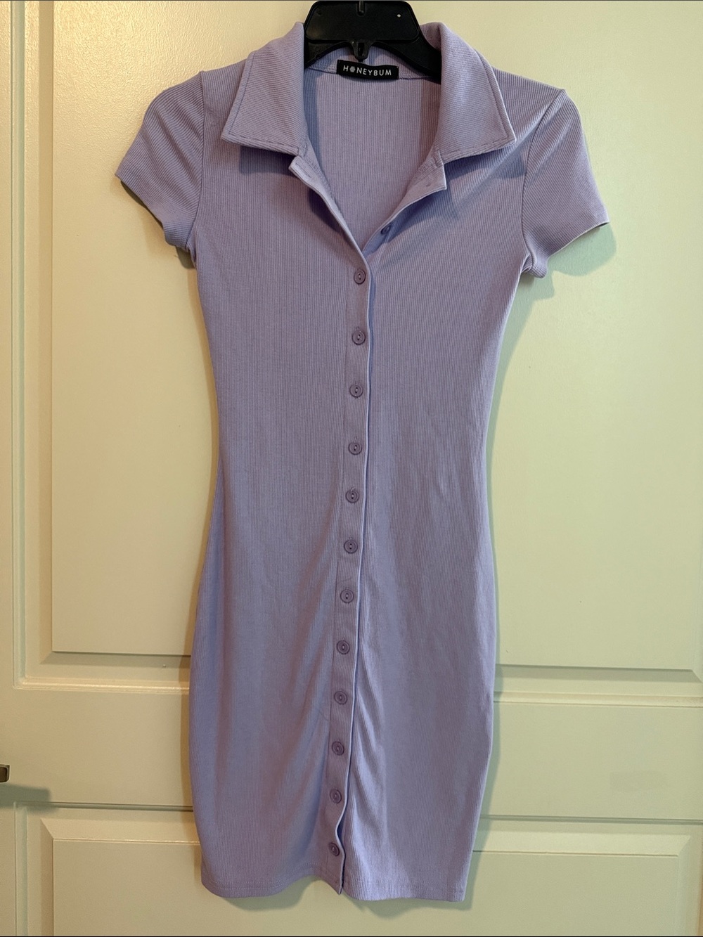 Honeybum Lilac Mini Dress